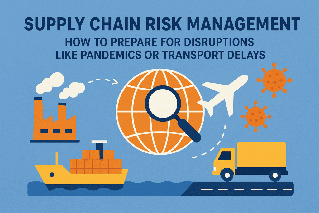 Supply Chain Risk Management: How to Prepare for Disruptions like Pandemics or Transport Delays