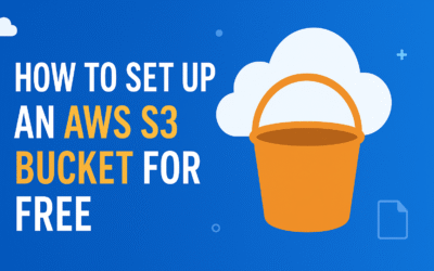 How to Set Up an AWS S3 Bucket for Free Storage – Step-by-Step Guide "Step-by-step guide to setting up a free AWS S3 bucket with cloud storage illustration"