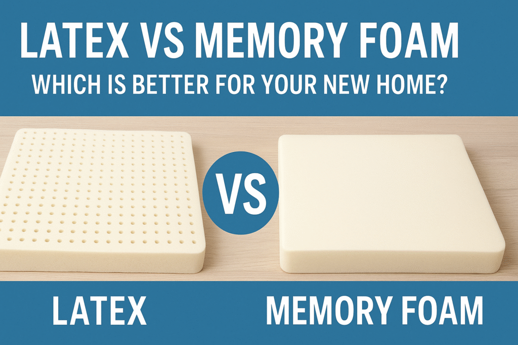 ⭐ Latex vs Memory Foam Mattress Pads: Which Is Better for Your New Home?